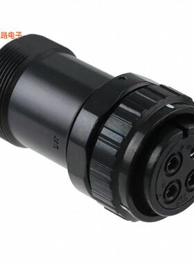 JL10-6A22-22SE-EB1 -[全新CONN PLUG FMALE 4P SOLDER CUP]