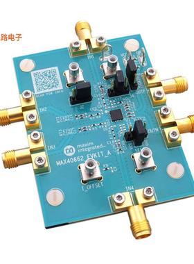 MAX40662EVKIT# -原装[LOW NOISE, HIGH GAIN QUAD CHANNE4 - 四