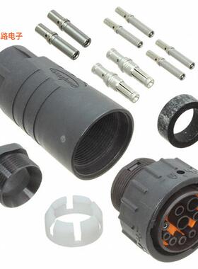 AHDP06-24-91S-BS1-K06M -[全新CONN PLUG FMALE 9P NIC
