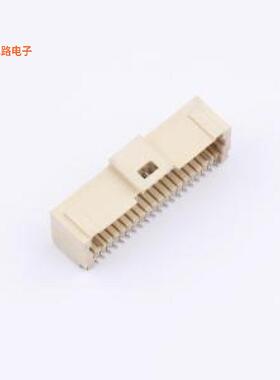 SHB-40AWB-M -[原装线对板针座SMD,P=1mm,卧贴