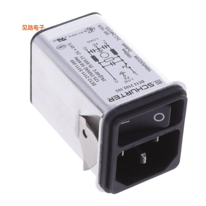 DC12.2102.103 -[全新PWR ENT MOD RCPT IEC320-C14 PNL]
