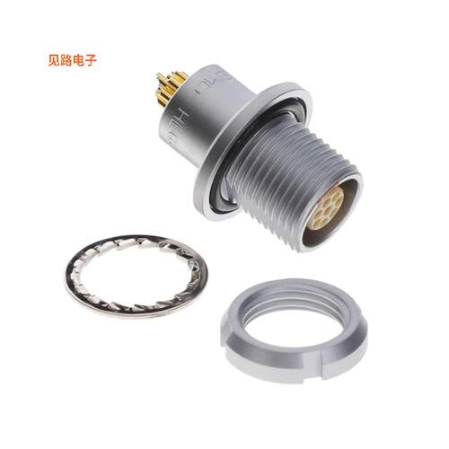 HEG.1B.308.CLLPV -[全新CONN RCPT FMALE 8P GOLD SLDR CUP]