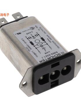 5003.0321.1 -原装[LINE FILTER 125VDC 10A PANEL MNT单相