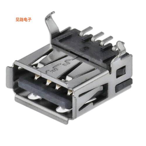 1-292303-1 -[全新CONN RCPT USB2.0 TYPEA 4P SMD RA]