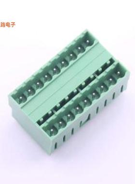 KF2EDGVH-5.0-2*9P -[原装插拔式接线插件,P=5mm