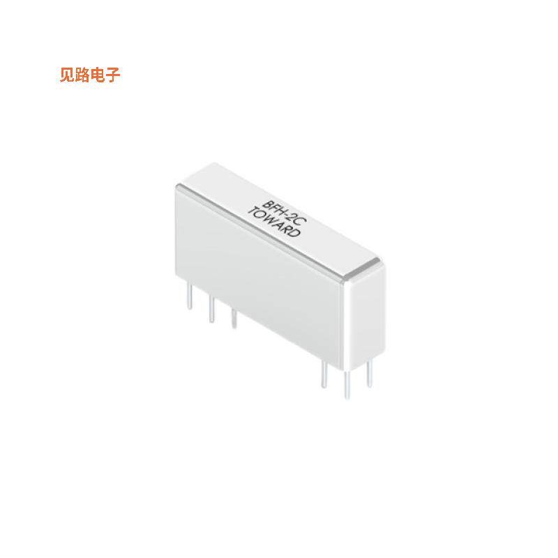 BFH-2C05 -原装[200V/0.5A REED RELAY, 2 FORM C,通孔