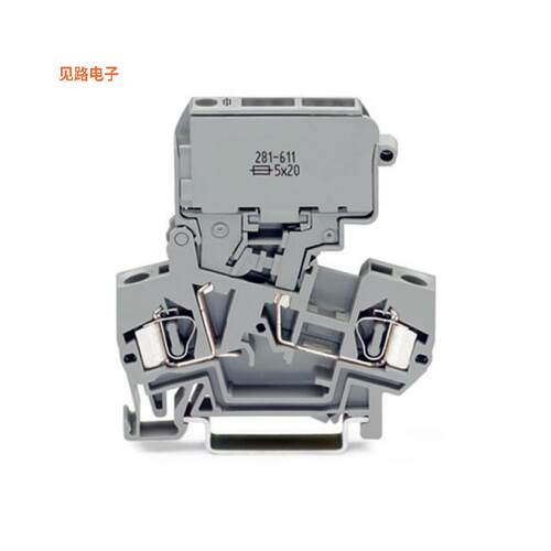 281-612 -原装[2-CONDUCTOR FUSE TERMINAL BLOCK;断连