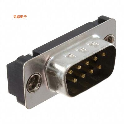 DE09-PA-M2 -原装[CONN D-SUB PLUG 9POS VERT SOLDERD-Sub