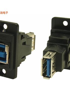 CP30706N -[全新DUALSLIM USB3.0 B-A BLACK PLASTI]