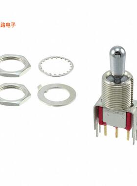 7103T1CWCBE -原装[SWITCH TOGGLE SPDT 0.4VA 20V面板安装