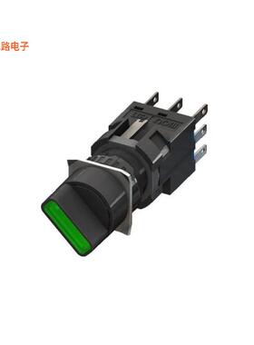 M6S-A33S2-12EG -[全新SWITCH SELECT 3POS SPDT 2A 250V]