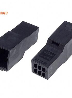 1-1318115-3 -[原装CONN PLUG HSG 6POS 2.50MMHousings