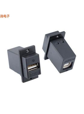 ECF504B-UBA -[全新CPLR PNL MNT USB B/A BLK]