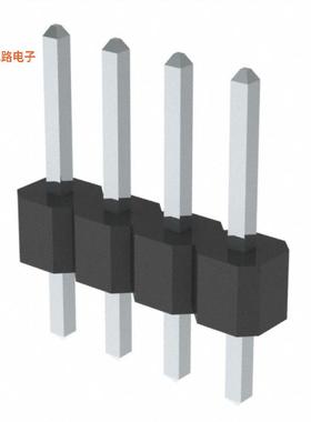 PEC04SAAN -原装[CONN HEADER VERT 4POS 2.54MM针座，分离式