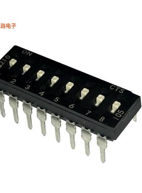 210-8LPS -原装[SWITCH SLIDE DIP SPST 0.1A 20VSPST