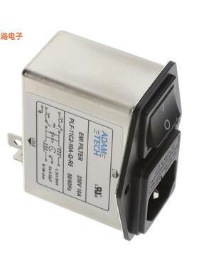 PLF-11C2-10A-Q-R5 -原装[LINE FLTR 115/250VAC 10A PANEL单相