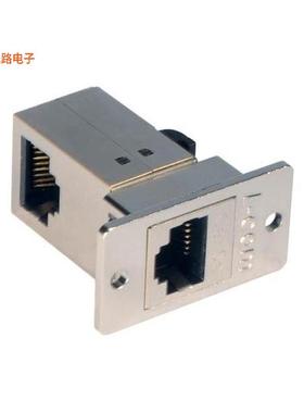 ECF504-SR5E -[全新SHLD PNL CPL RJ45 CAT5E RA KIT]