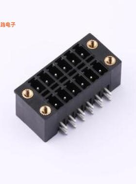 DB2ERHBM-3.81-2*6P-BK -[原装插拔式接线弯插,P=3.81mm