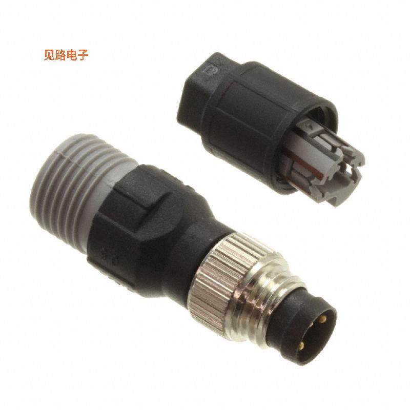 V3S-GM-Q4 -原装[CONN PLUG MALE 3POS GOLD IDC插头，公引脚