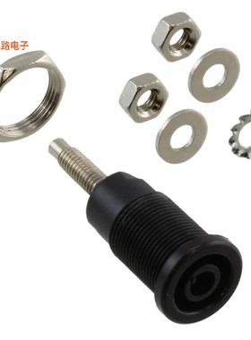 BU-31607-0 -原装[CONN BANANA JACK THRD BLACK香蕉插孔