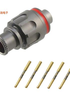 FGS.0M.305.XLMT -[全新CONN PLUG FMALE 5POS GOLD CRIMP]