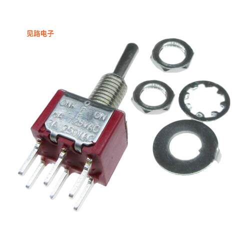 SW-T2-4E-B-A2-MA2 -[全新SWITCH TOGGLE DPDT 6A 125V]