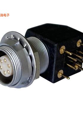 MMI-ES1G06PR-T -[全新CONN RCPT FMALE 6POS GOLD SLDR]