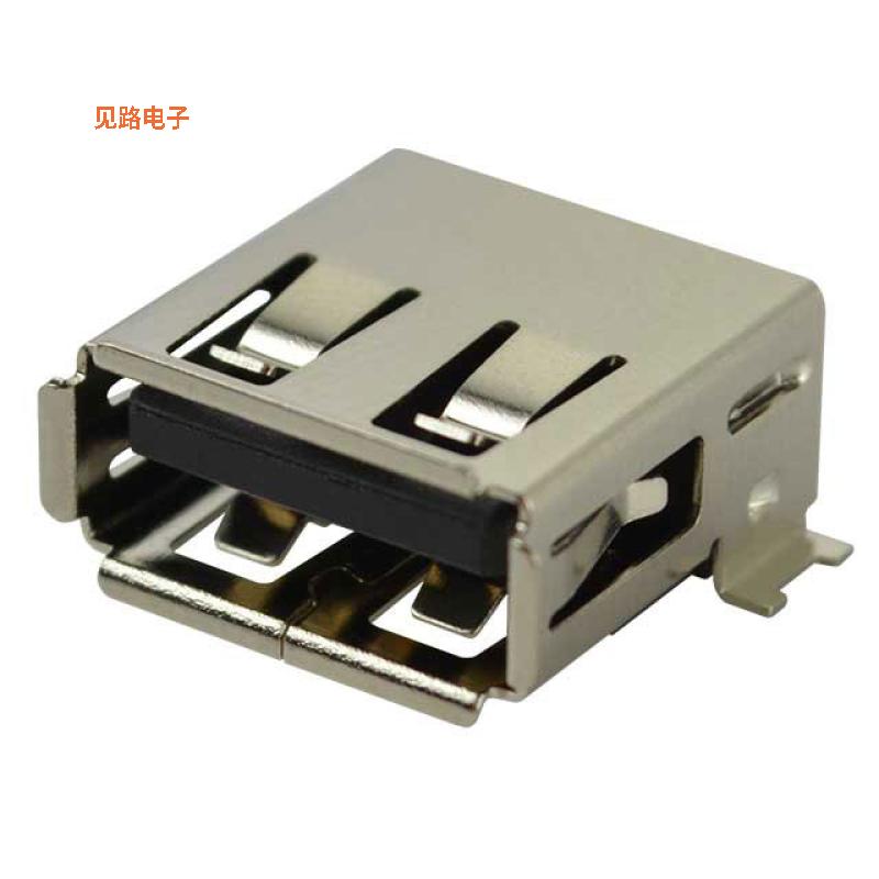 UJ2-AH-1-SMT-TR -[全新CONN RCPT USB2.0 TYPEA 4POS SMD]