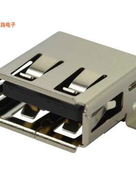 UJ2-AH-4-SMT-TR -[全新CONN RCPT USB2.0 TYPEA 4POS SMD]