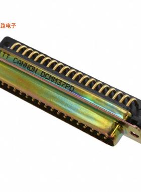 DCMM-37P-D -原装[CONN D-SUB PLUG 37POS R/A SOLDERD-Sub