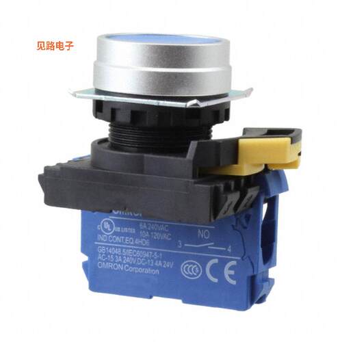 A22NN-MNM-NAA-G100-NN -[全新SWITCH PUSH SPST-NO 10A 120V]