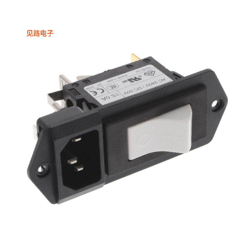 6145.0031.001 -[全新PWR ENT MOD RCPT IEC320-C14 PNL]