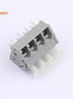 256-404 -[原装PCB TERMINAL BLOCK; PUSH-BUTTON;插件,P=5.08mm