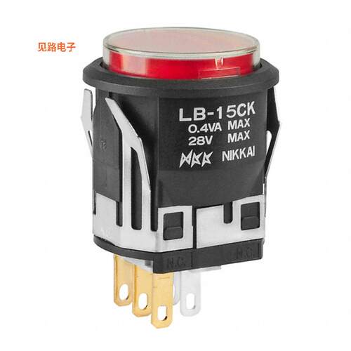 LB15CKG01-5C-JC -[全新SWITCH PUSH SPDT 0.4VA 28V]