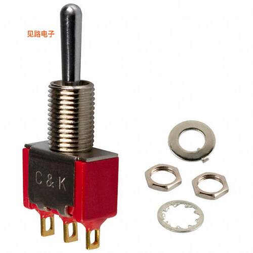 7107SYZBE -[全新SWITCH TOGGLE SPDT 0.4VA 20V]