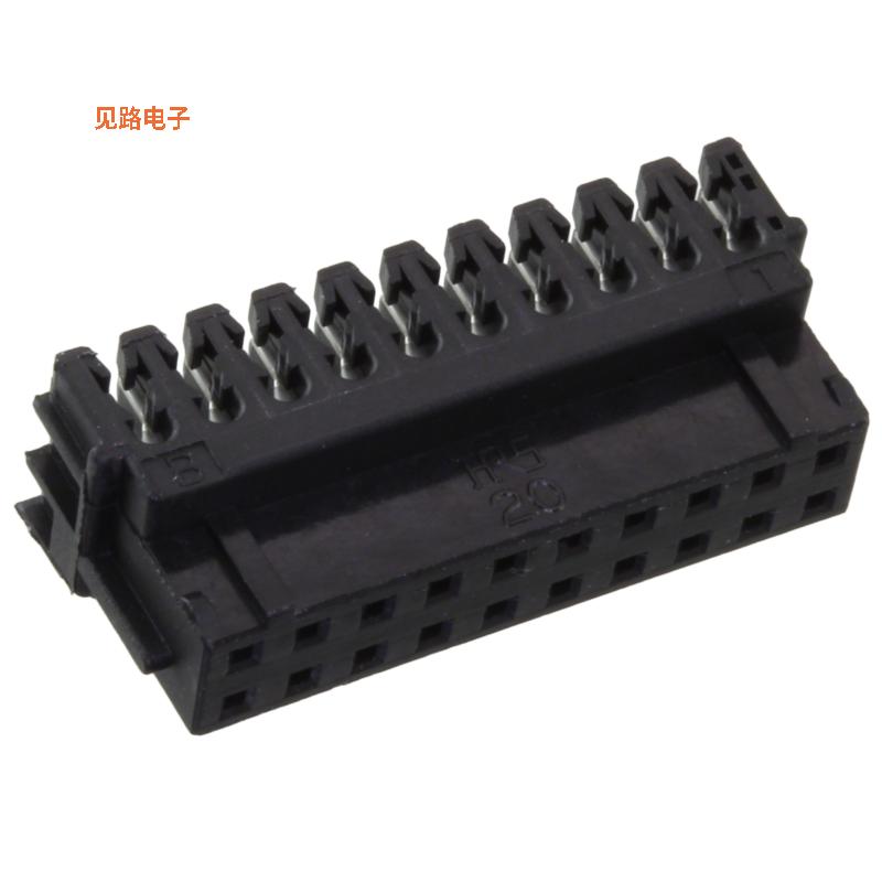 DF11-20DS-2R26(53) -原装[CONN RCPT 20POS IDC 26AWG TIN插座