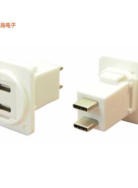 CP30212XW -[全新FT DUAL USBC F-M PLAIN WHITE]