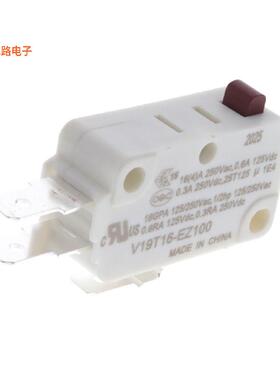 V19T16-EZ100 -原装[SWITCH SNAP ACTION SPDT 16A 125VSPDT