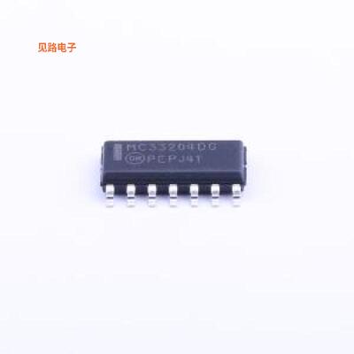 MC33204DR2G -[原装IC OPAMP GP 4 CIRCUIT 14SOICSOIC-14