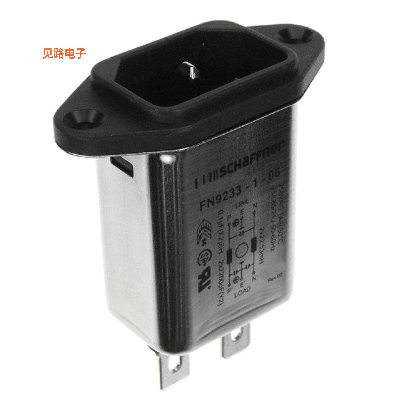 FN9233-1-06 -原装[PWR ENT RCPT IEC320-C14 PANEL QCIE