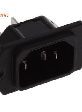 6100.9300 -原装[PWR ENT RCPT IEC320-C14 RIVET QCIEC 320-C14
