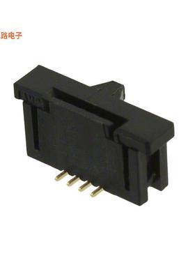 1734248-4 -原装[CONN FPC VERT 4POS 1MM SMDFPC