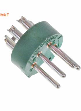 QG4M -原装[CONN MALE INSERT XLR 4P SLDR CUP插件，公形引脚