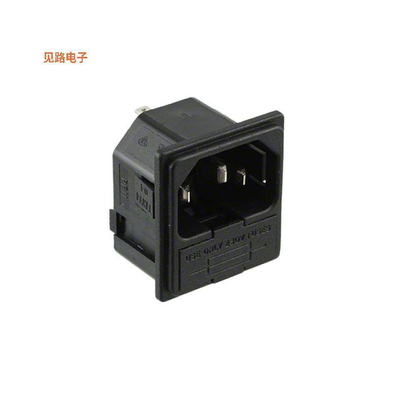 PF0011/10/28 -原装[PWR ENT MOD RCPT IEC320-C14 PNLIE