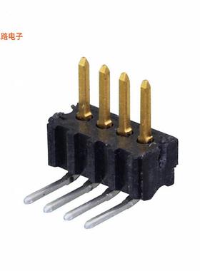 5-104186-1 -[全新CONN HEADER R/A 4POS 1.27MM]