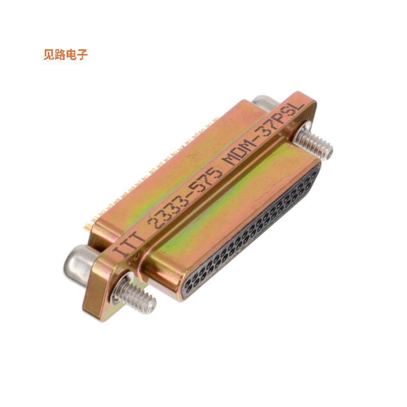 MDM-37PSL -原装[CONN MICRO-D PLUG 37POS PNL MNTD 型，微型 D