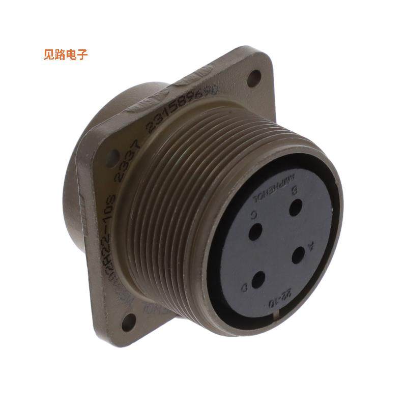 MS3102A22-10S -[全新MIL-5015 MS/AC THREADED RECEPT]