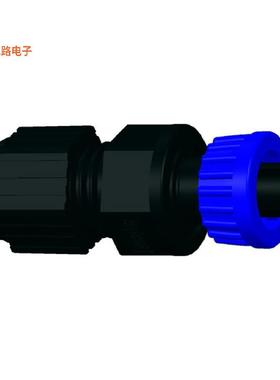 AU-06BFFA-LL7001 -[全新CONN PLUG FMALE 6P GOLD SLDR CUP]