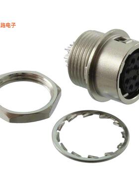 HR10G-10R-10S(71) -[全新CONN RCPT FMALE 10P SOLDER CUP]