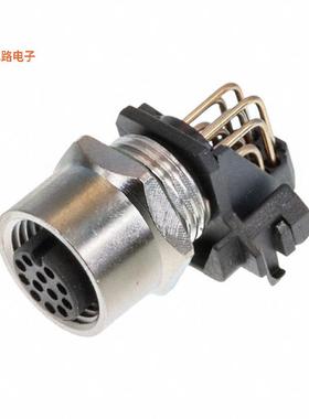 43-02641 -原装[CONN PLUG FMALE 12POS GOLD SLDR插头，母插口